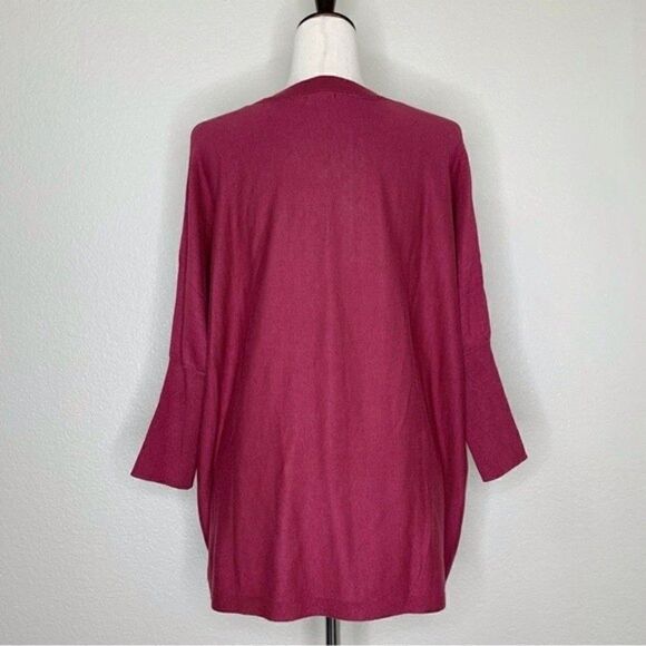 J.Jill Purejill Easy Rib-Trimmed Oversized Pullover Sweater - Picture 9 of 11